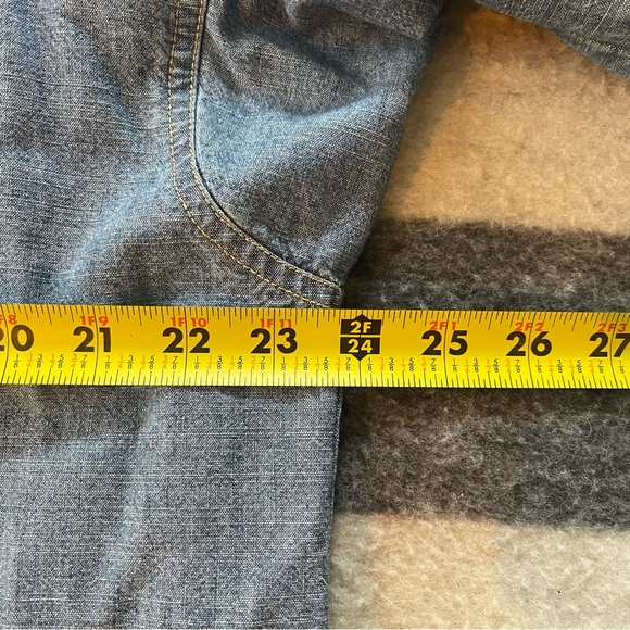 L.L. Bean Blue Casual Button Down Shirt - Picture 2 of 5